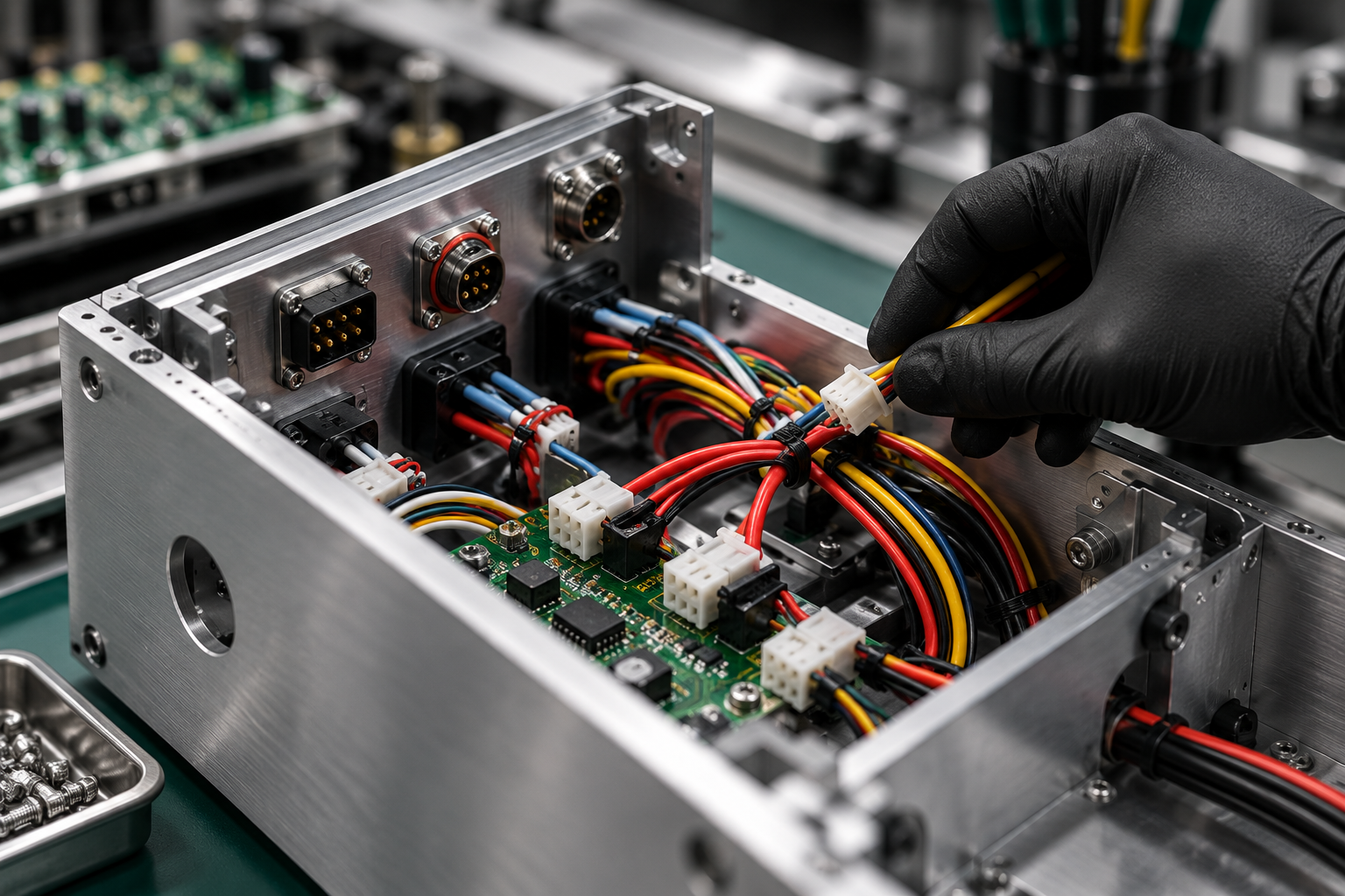 Illustrative electronic enclosure integration