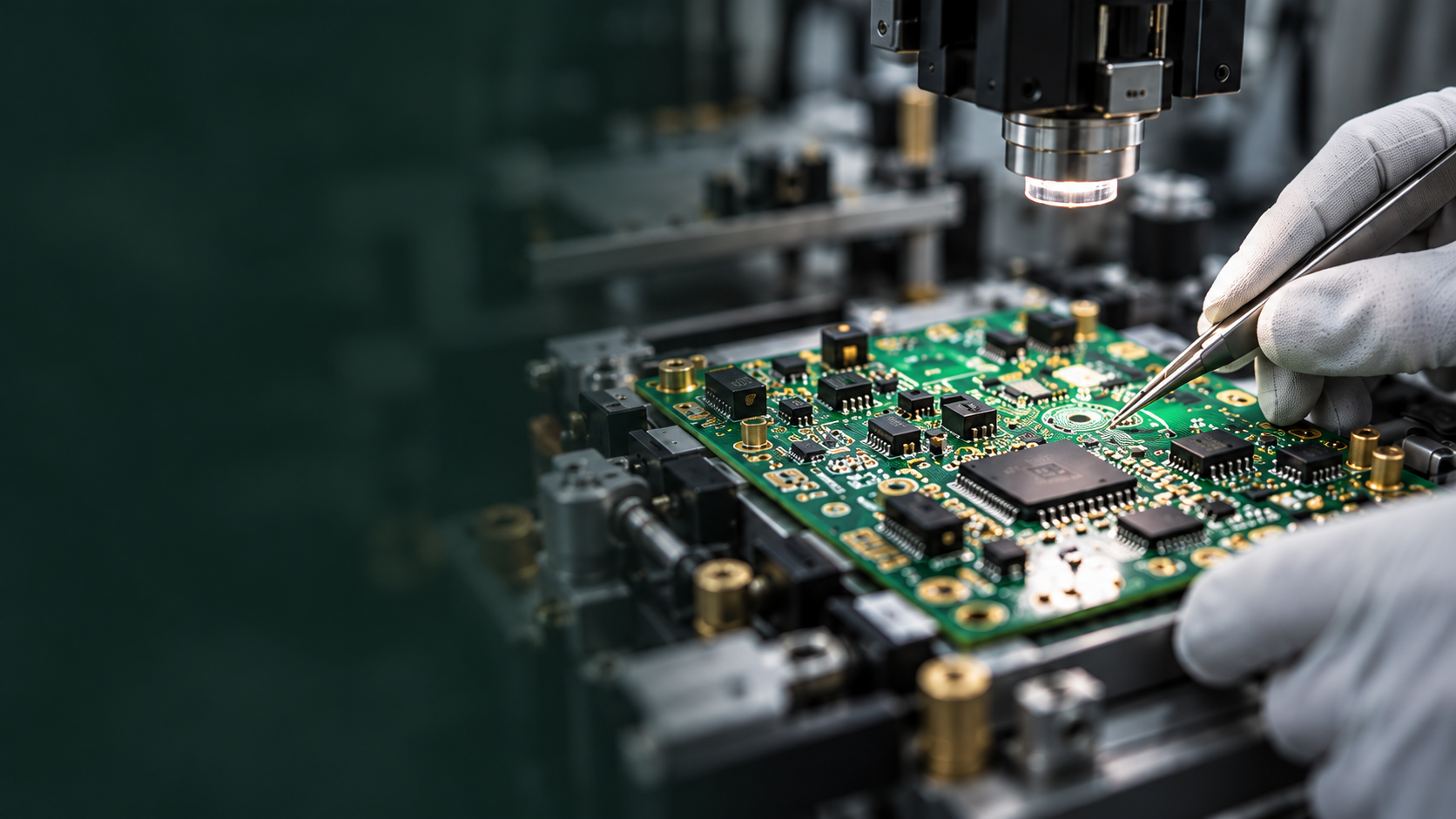 Illustrative commercial circuit board assembly